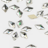 Rhombus Shape Crystal Flat Back Fancy Rhinestones WholesaleRhinestone